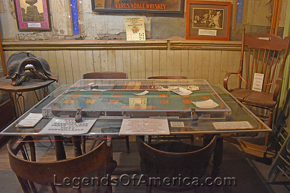 Tombstone, AZ - Birdcage Theatre Faro Table
