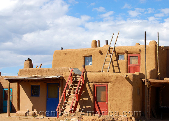 Taos Pueblo, NM - Homes
