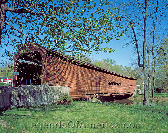 Cecil County, MD - Gilpins Falls Covered Bridge