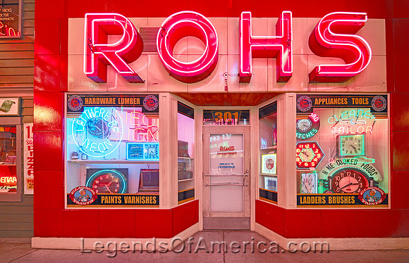 Cincinatti, OH - American Sign Museum ROHS Sign
