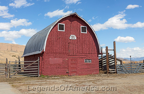 Grand County, CO - Red Barn