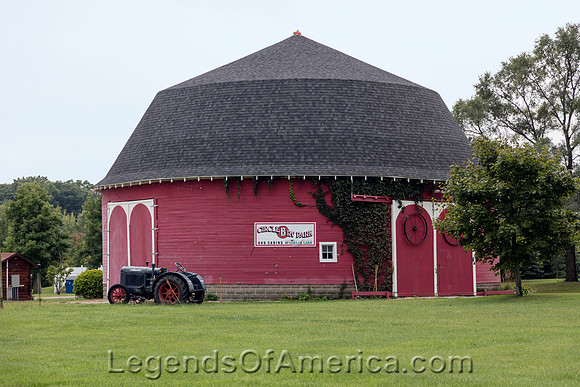 Steuben County, IN - Round Barn