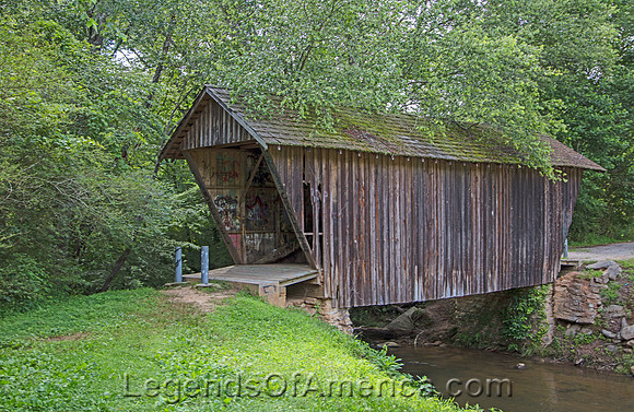 White County, GA - Stovall Mill Covered Bridge