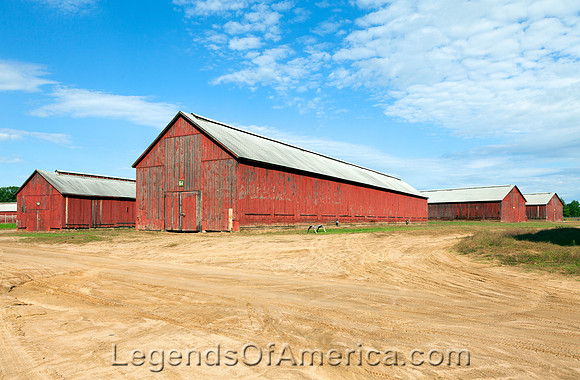Windsor, CT - Tobacco Barns