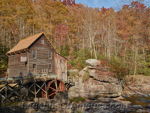Fayette County, WV - Glade Creek Grist Mill