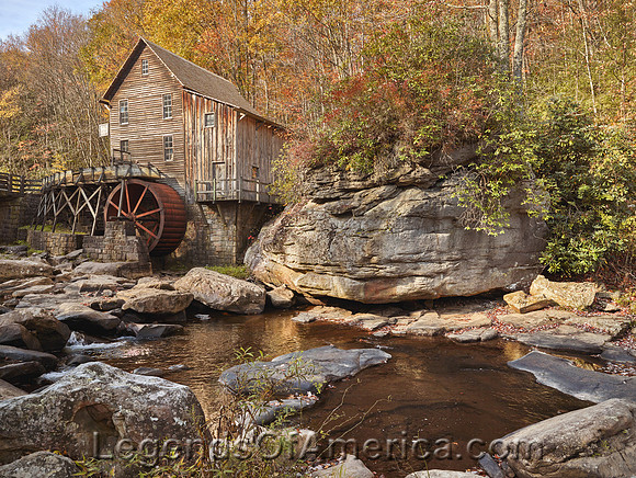 Glade Creek Grist MillBabcock State ParkFayette CountyWVHighsmith2015-2