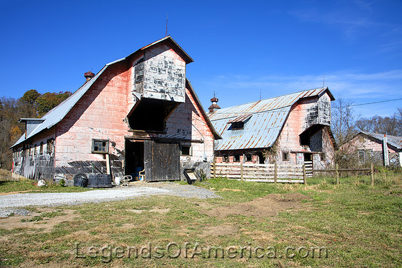 Sweet Springs, WV - Painted Barns