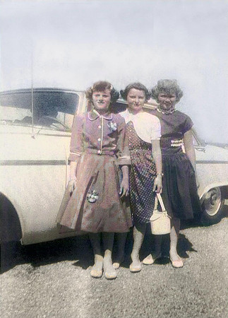 Jeannie Womble, Wanda Foster, Betty Helen Womble