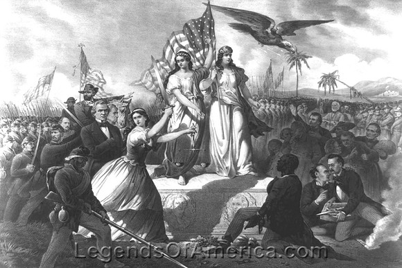 End of the Rebellion, 1865