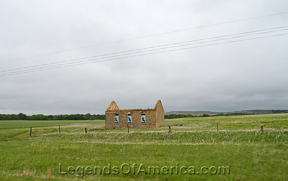 Russell County, KS - Ruins