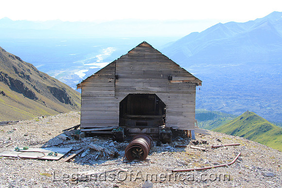 Wrangell-St. Elias National Park, AK - Glacier Mine Building