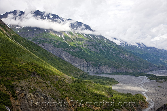 Prince William Sound, AK - Mountains