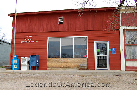 Brookville, KS - Post Office