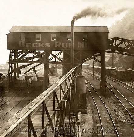 Pittsburgh, PA - Coal Mine Tipple, 1907