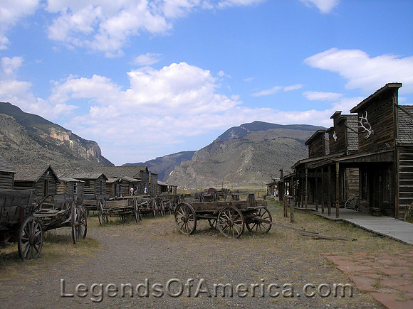 Cody, WY - Old Trail Town Street