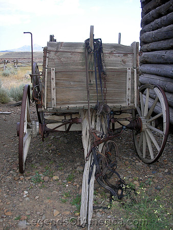 Cody, WY - Old Trail Town Wagon - 2