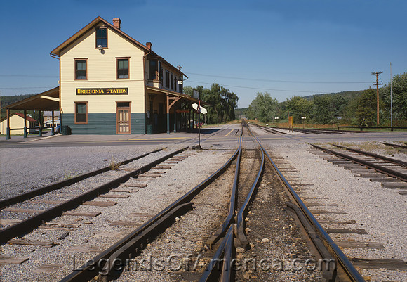 Rockhill Furnace, PA - East Broad Top Railroad & Coal Company Depot