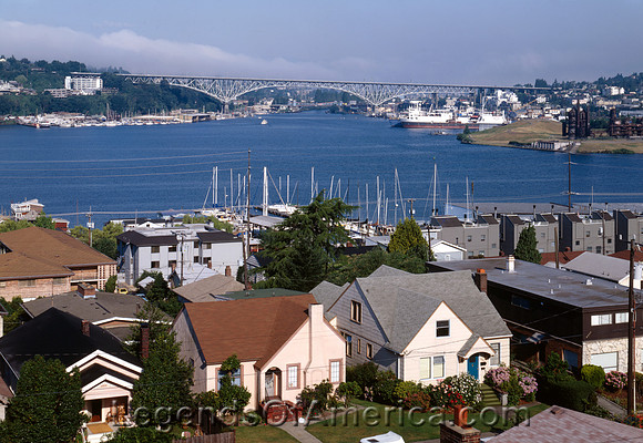 Seattle, WA - Lake Washington Ship Channel