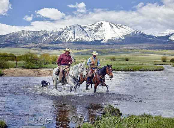 North Park, CO - Cowboys