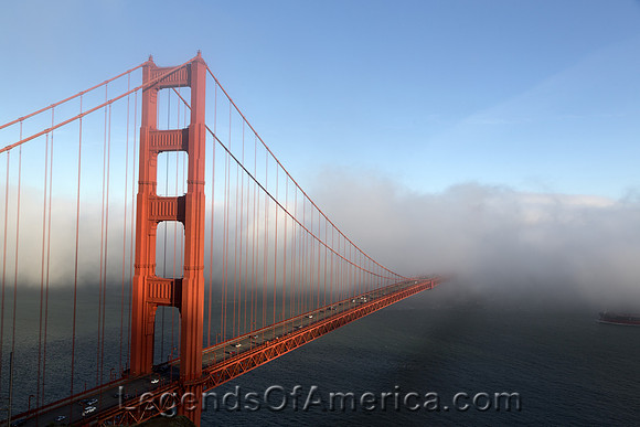 San Francisco, CA - Golden Gate Fog