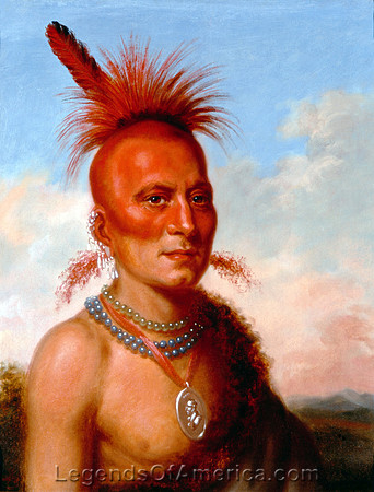 PawneeChiefSharitarishby_Charles_Bird_King,_c1822