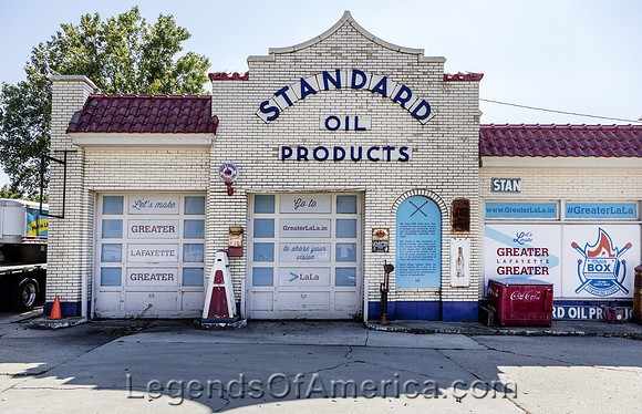 Lafayette, IN - Restored Gas Station