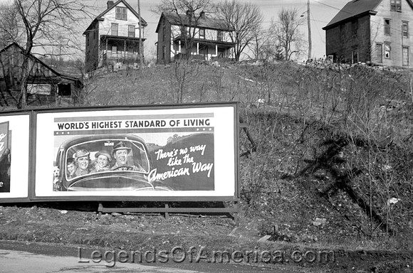 Road sign near KingwoodWVEdwinLocke1937