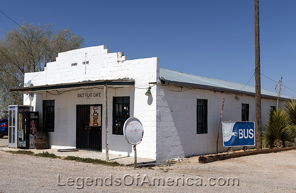 Salt Flat, TX - Cafe