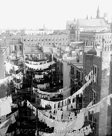 New York, NY - Tenement Housing, 1900
