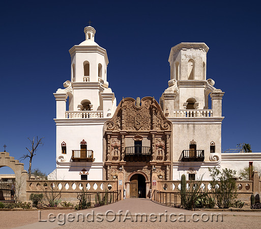 Tucson, AZ- San Xavier del Bac Mission