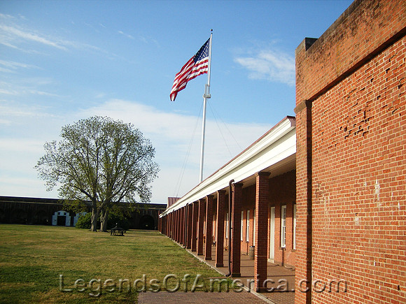 Savannah, GA - Fort Pulaski Veranda