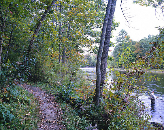 Housatonic River, CT - Fisherman