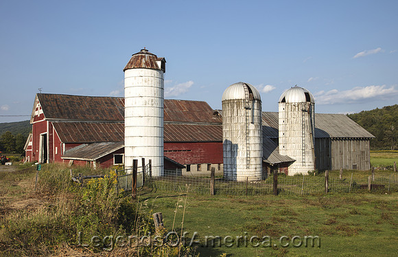 Chester, VT - Barn & Silos