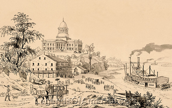 Jefferson City, MO - Old Penitentiary, 1845
