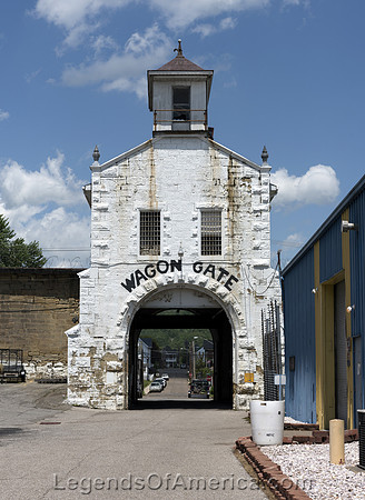 Moundsville, WV - West Virginia State Penitentiary Wagon Gate