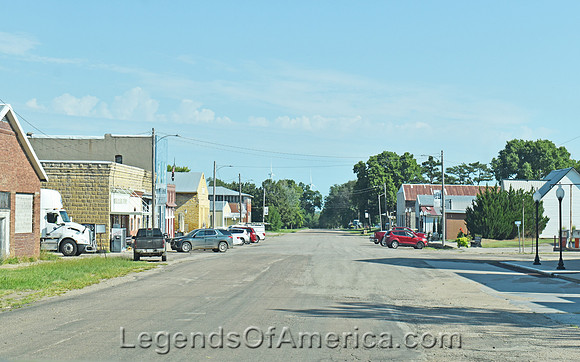 Cuba, KS - Main Street - 2