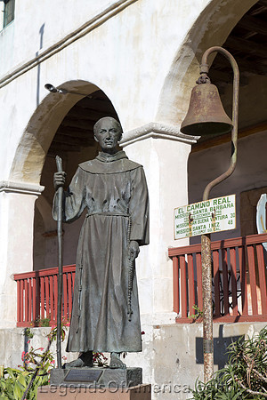 Santa Barbara, CA - Mission Statue