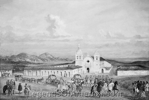Carmel, CA - Mission - Vintage