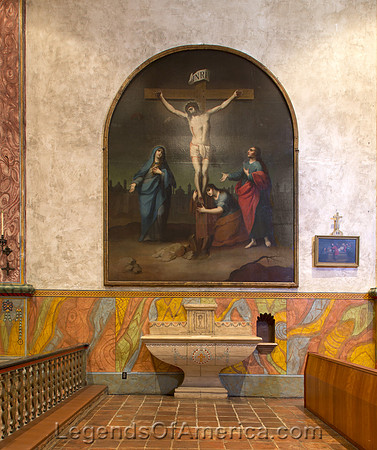 Santa Barbara, CA - Mission Interior - 2