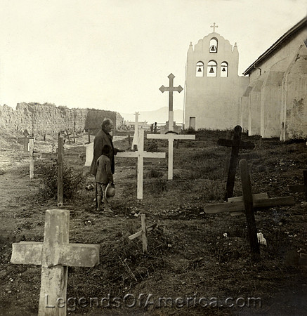 Solvang, CA - Mission Santa Inez Cemetery