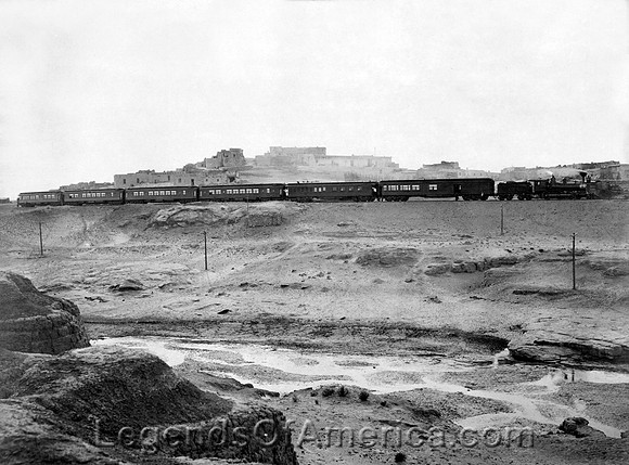Laguna Pueblo, NM - Railroad, 1899
