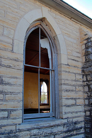 Del Rio, TX - Old Methodist Church Window