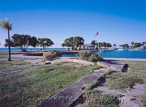 Homestead, FL - Boca Chita Key Bridge and Canal