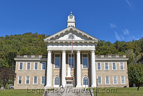 Pineville, WV - Wyoming County Courthouse