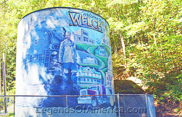 Welch, WV - Water Tower