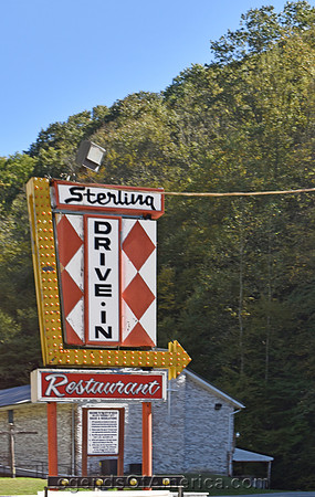 Welch, WV - Sterling Drive-in Sign