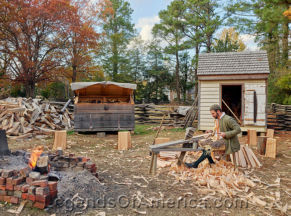 Williamsburg, VA - Carpenter Yard