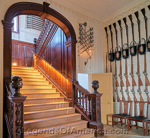 Williamsburg, VA - Governors Palace Grand Staircase