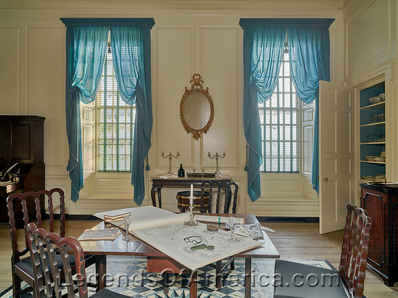 Williamsburg, VA - Governors Palace Small Dining Room