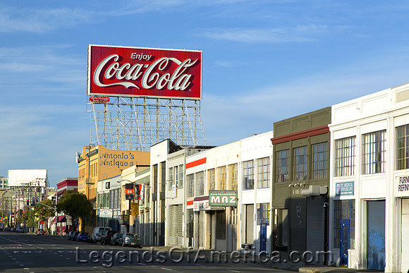 San Francisco, CA - Coca Cola Sign